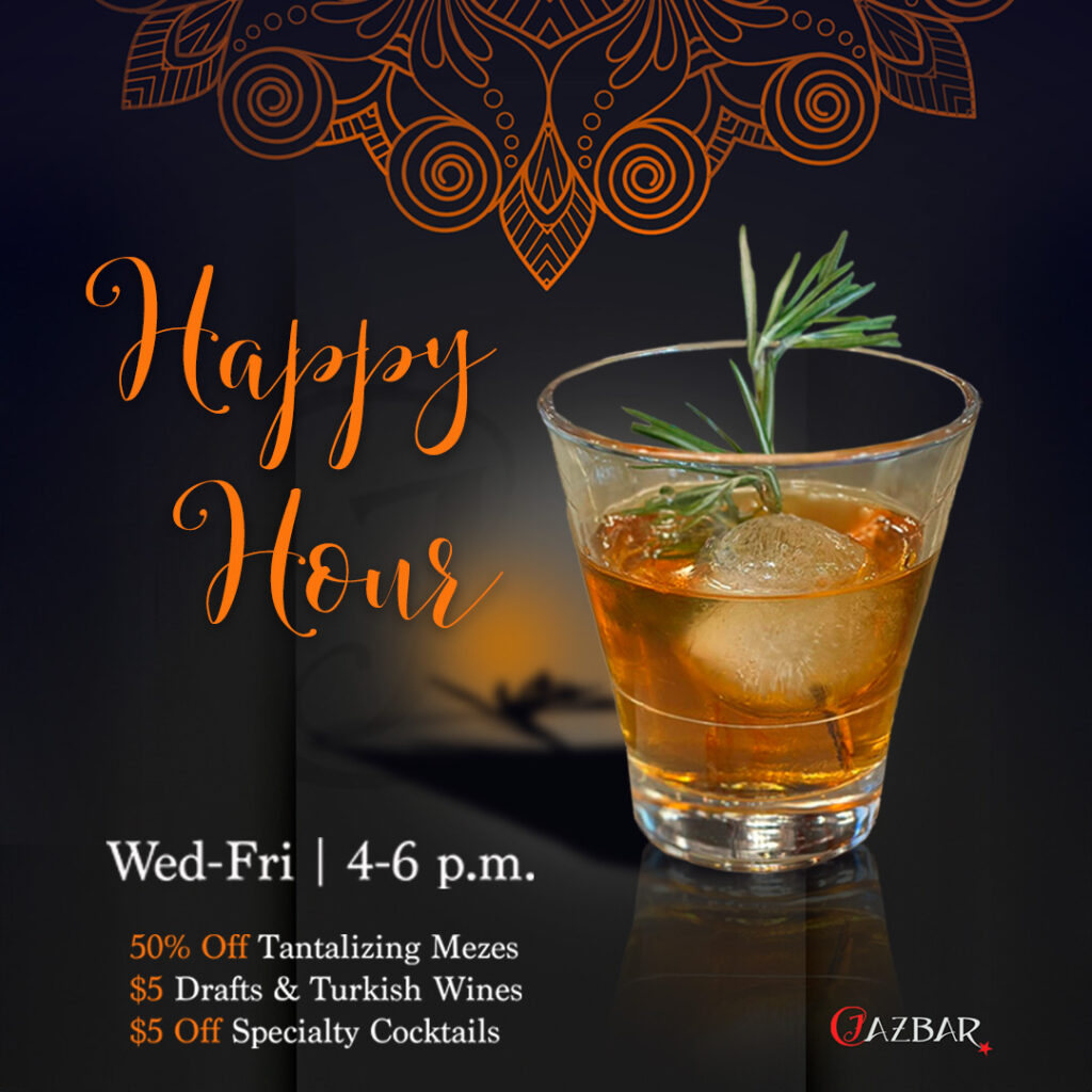 Cazbar Happy Hour